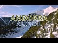 Andorra - Arinsal Mountains Slopes - Sunny | Aerial Drone Videos 4K | DJI Mavic Pro | Winter 2018