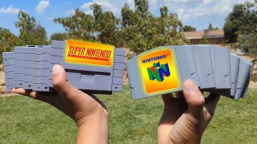 Hunting for N64 and SNES Games in the Wild! | Tuna