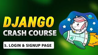 Django Ecommerce Website | Login & Signup Page | Python Django Tutorials In Hindi #5