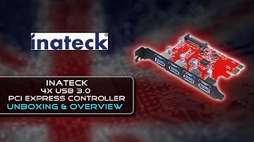 Inateck 4 Ports PCI-E to USB 3.0 Expansion Card {Unboxing}