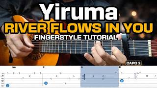 Download lagu River Flows In You by Yiruma - Complete Fingerstyle Tutorial