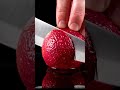 fresh cut blood lime #aivideo #experiements #satisfying #glassart