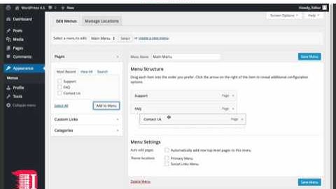 How to Add a Page to Your wordpress Menu - ISPAZE.COM