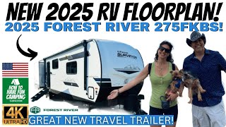 New 2025 Floor Plan! Forest River Grand Surveyor 275FKBS