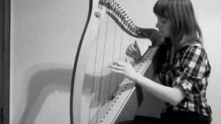 Elena and Bardic - Sound of Silence (Simon and Garfunkel) on celtic harp chords