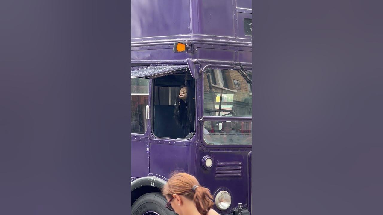 Knights Bus shrunken head Universal Studios YouTube