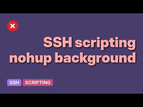 Unix & Linux: Execute remote commands, completely detaching from the ssh connection (6 Solutions!!)