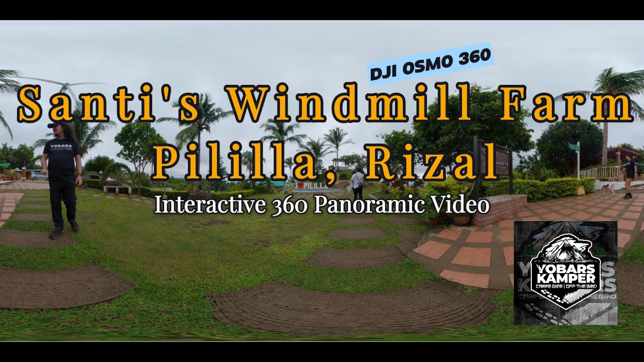 Santi’s Windmill Farmhouse 🌬️ | 8K Interactive 360° Panoramic Tour | DJI OSMO 360 | Yobars Kamper