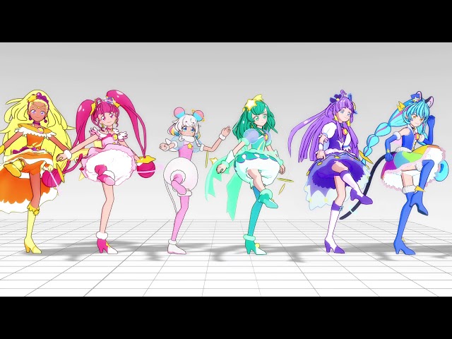 MMD】Live For The Night【Star Twinkle Precure】 - YouTube