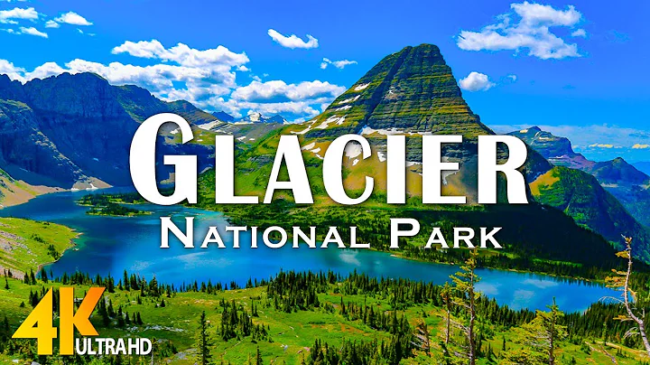 Glacier National Park 4K UHD 🌲 Epic Cinematic Nature Journey with Majestic Mountains & Calming Music