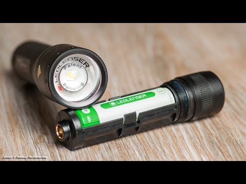 Led Lenser P7R - фонарик с зарядной док станцией Led Lenser P7R - фонарик с зарядной док станцией