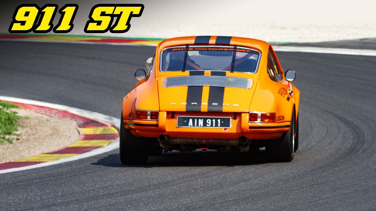 1970-1972 PORSCHE 911 ST | 2.3l & 2.5l racecars nice exhaust sound
