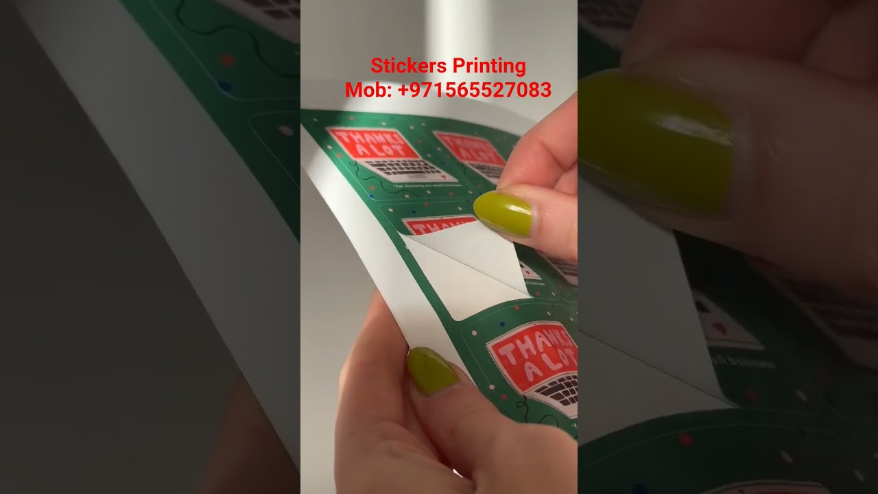 Stickers printing 