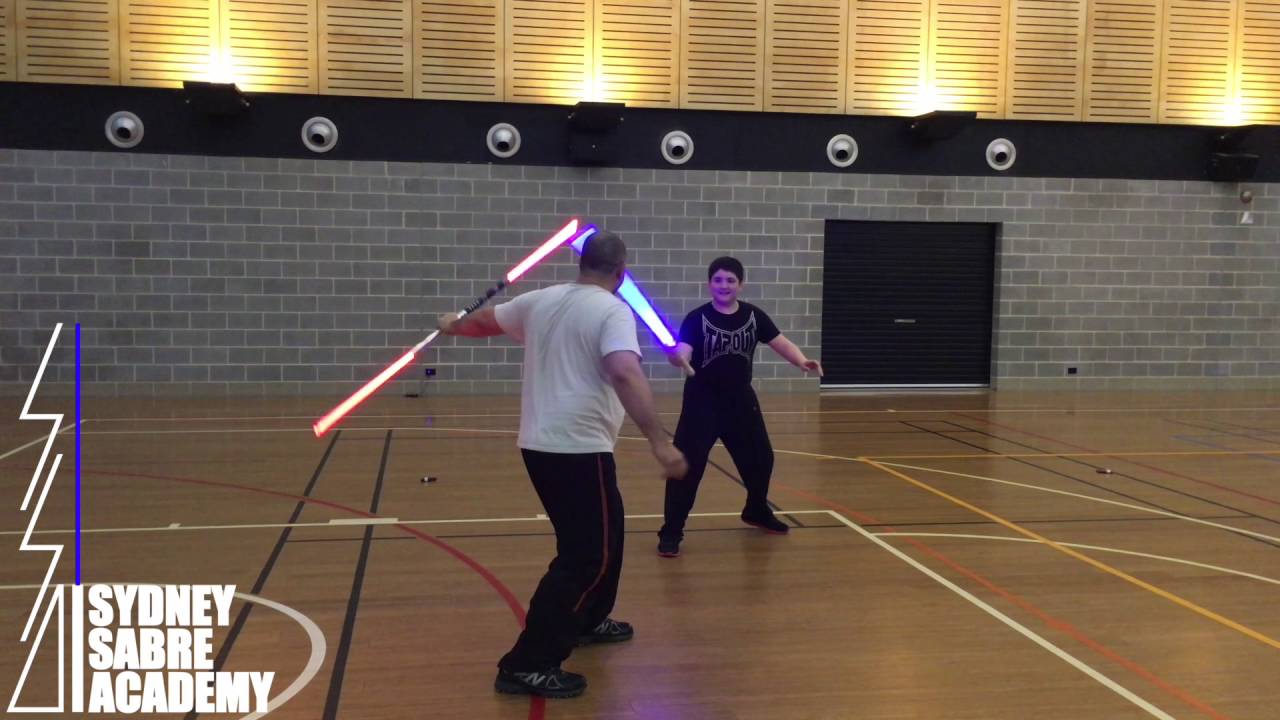 Lightsaber Duels 09 Training 20160731 YouTube