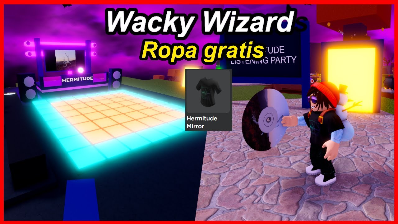 NUEVO INGREDIENTE En Wacky Wizards Consigue El DISCO ROBLOX YouTube 