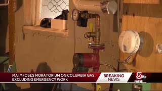 State imposes moratorium on all Columbia Gas work, excluding emergency work