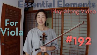 Essential Elements #192 Play-Along for Viola, with Coach Jenny