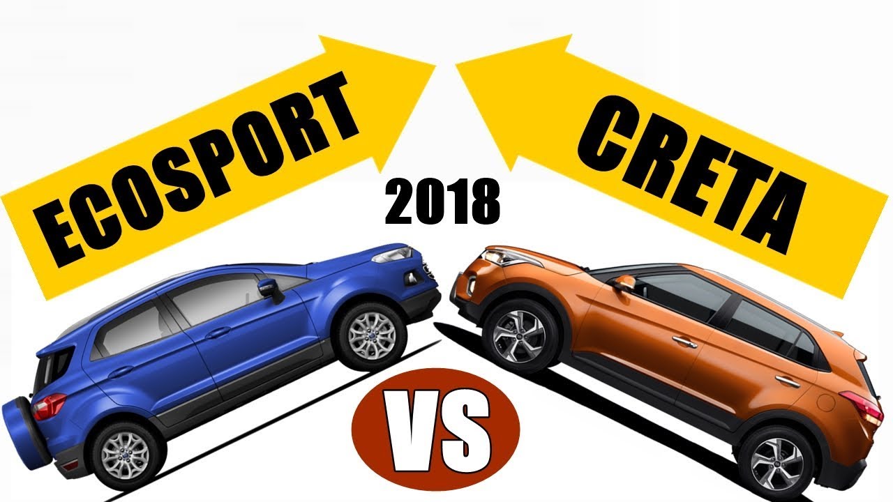 Creta vs ecosport 2018 | hyundai creta facelift 2018 vs ecosport - YouTube