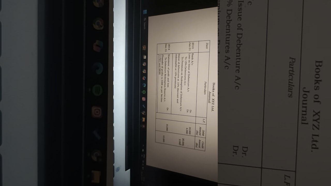 Debenture redemption reserve