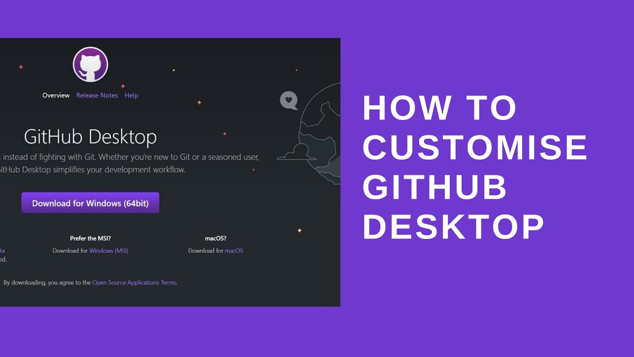 How to customise GitHub Desktop 2023 - YouTube