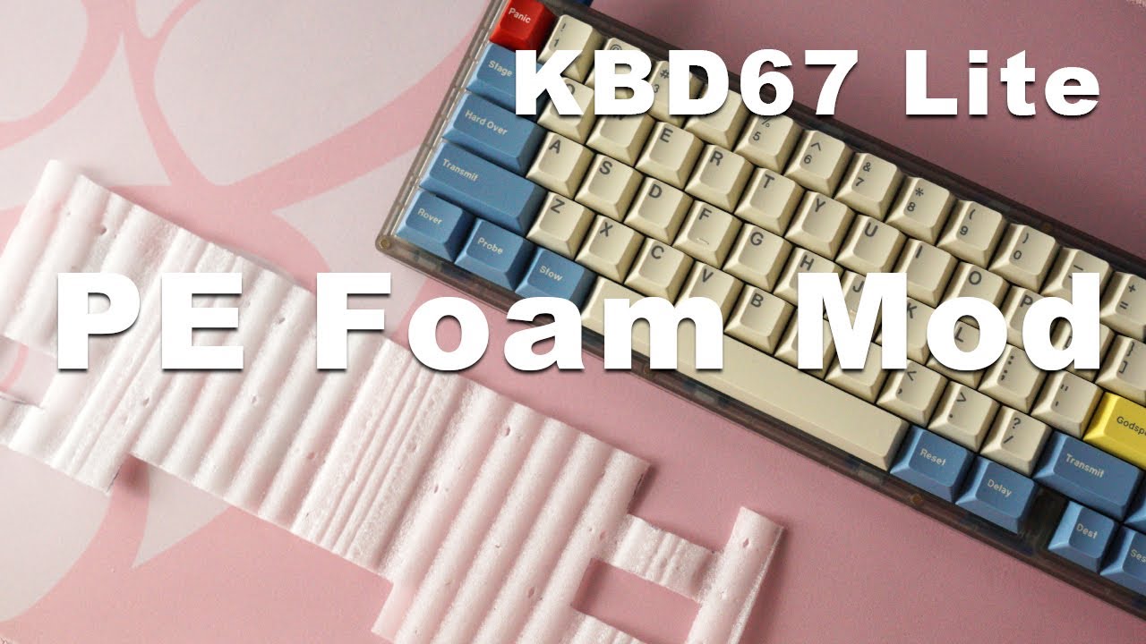 Foam Mechanical Keyboard, Pe Foam Keyboard, Mechan Keyboard Foam