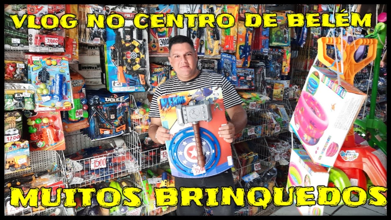 BRINQUEDOS BARATOS NO CENTRO DE BELÉM! TOY HUNT BRINQUEDOS COLECIONÁVEIS!