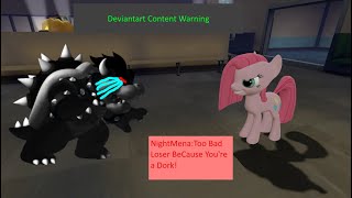 Dark Shadow Bowser Get a Deviantart Content Warning/Grounded