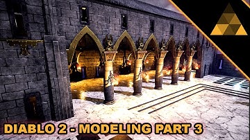 Diablo 2 Remastered - Substance Painter, Recreate a Legend Act 4 Pandemonium Fortress - Part 3