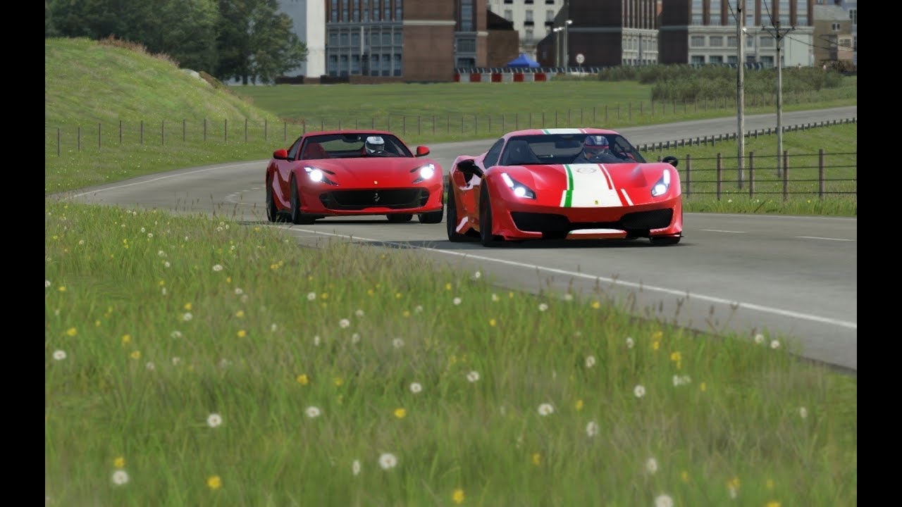 Ferrari 812 Superfast Vs Ferrari 488 Pista At Highlands