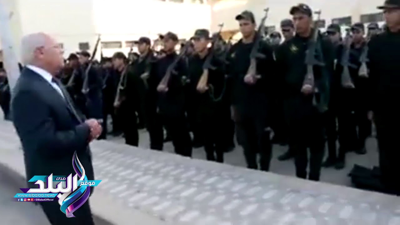 صدى البلد | محافظ بورسعيد يتناول الافطار مع إدارة قوات الأمن