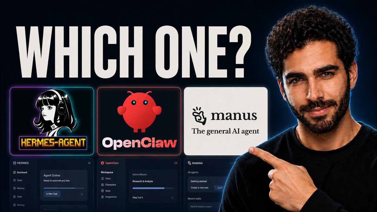 Hermes vs OpenClaw vs Manus: Which AI Agent Should You Use?
