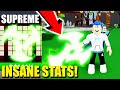 Buying The SUPREME SHURIKEN In Shuriken Simulator AND GETTING FREE RUSSO PET! (Roblox)