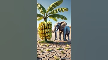 Monkey Plants Banana Tree in Desert… Then THIS Happened!