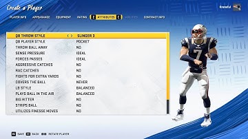 Madden NFL 20 - Create Player (PC HD) [1080p60FPS]
