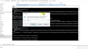 Curso básico programación C# - 48. Servicios windows.Depurar-  Visual Studio 2017