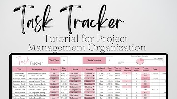 Task Tracker Template for Small Business Owners To Do List Google Sheet, Project Management Excel
