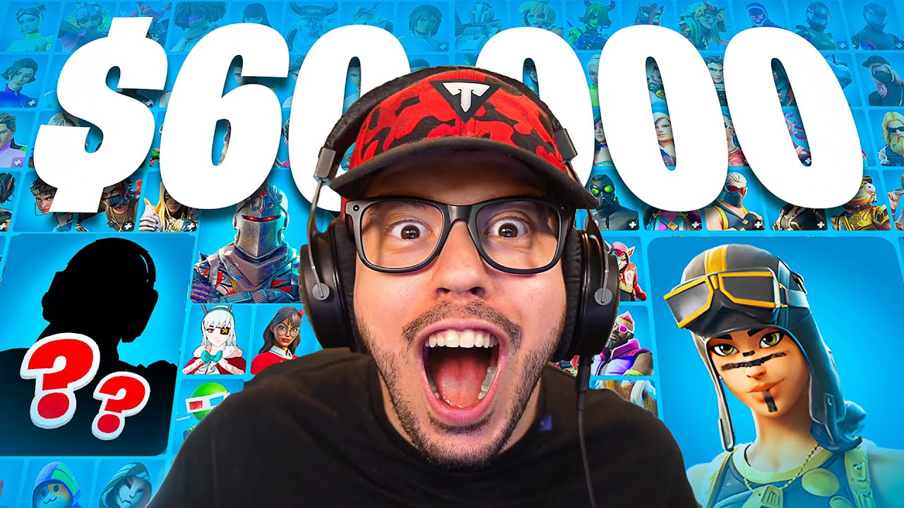 Revealing My $60,000 Fortnite Locker!