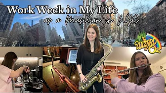 A *Chaotic* Work Week in My Life as a Musician & Arts Marketer in NYC (Hybrid 9-5)