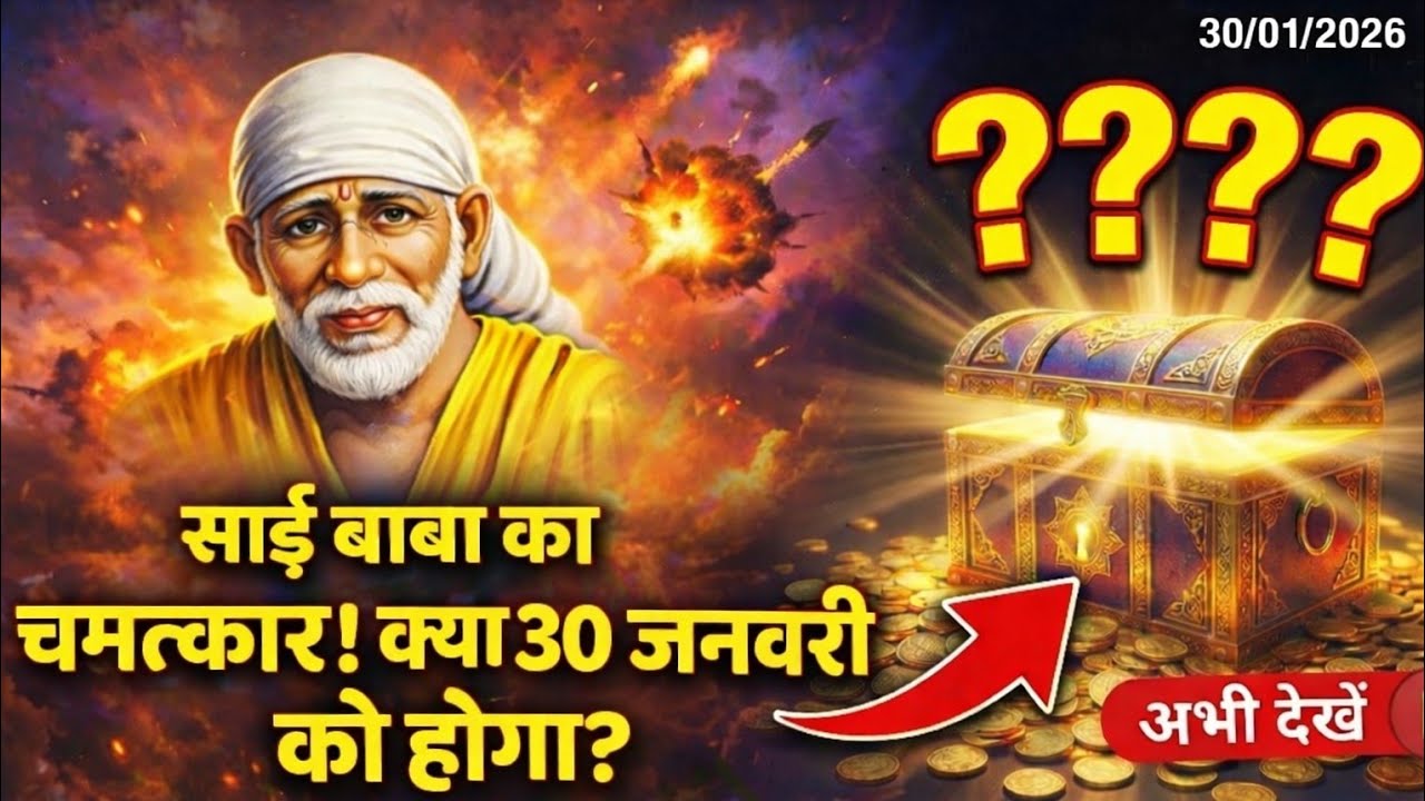 साईं बाबा का चमत्कार – 30 जनवरी को क्या होने वाला है?#divine #hinduguru #saibaba 