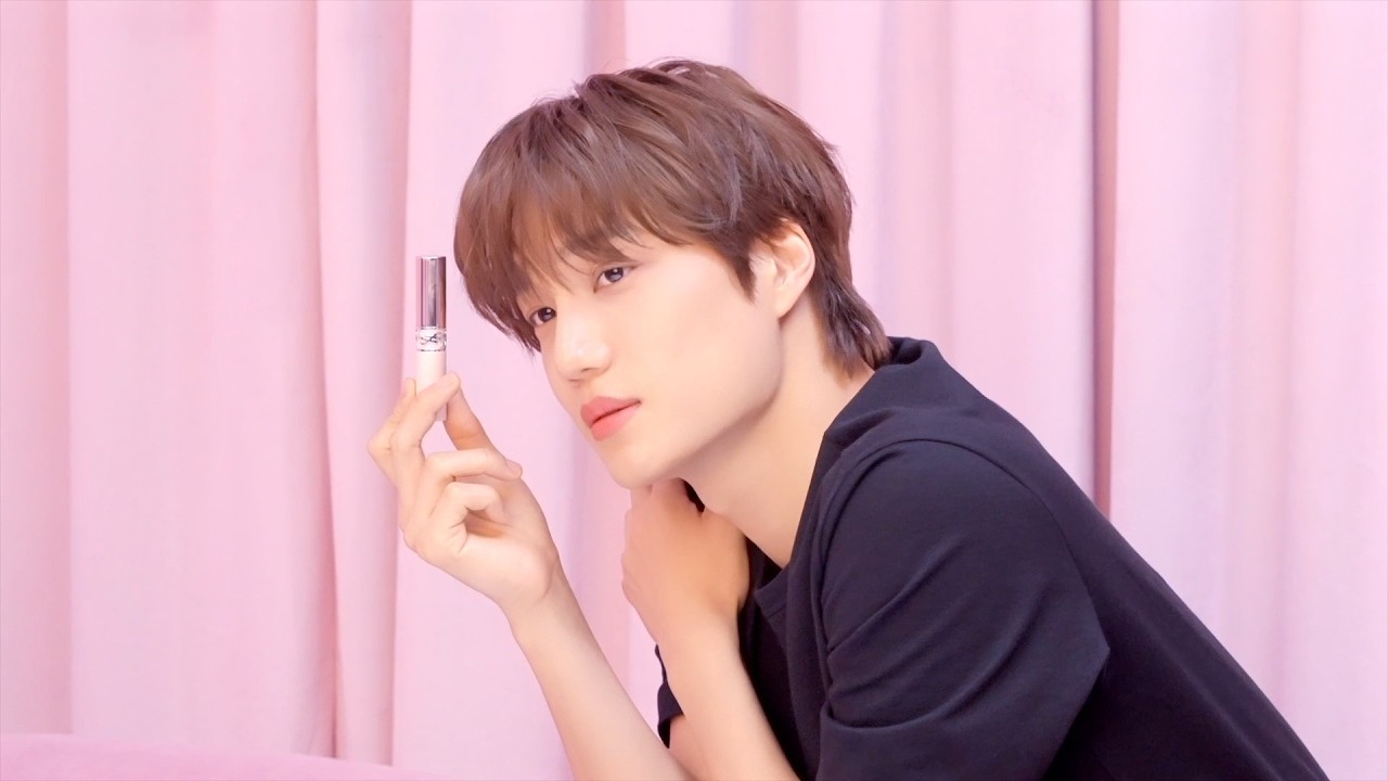 카이 하면 도톰한 입술 아니겠어요?💋 | YSL Beauty Photoshoot Behind