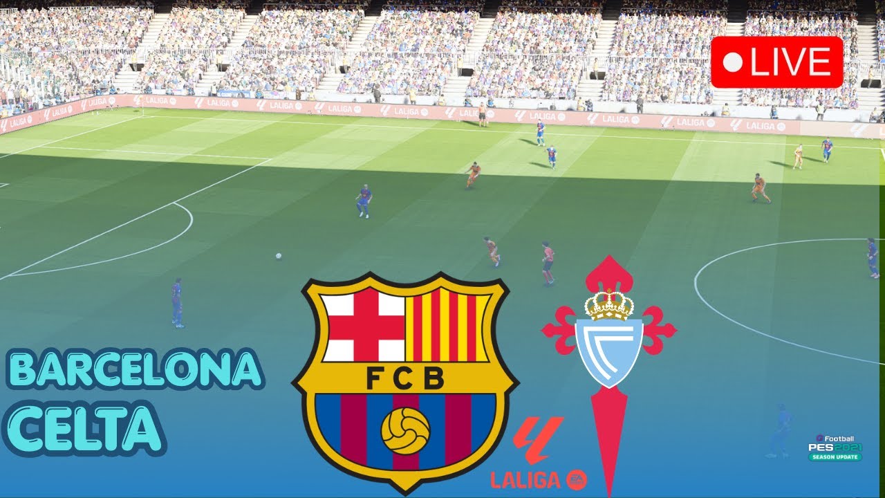 Barcelona vs Celta Vigo • La Liga 2025/26 • PES 2021 Match Simulation ...
