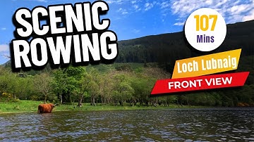 Scenic Rowing:  4K Forward View on Scotland