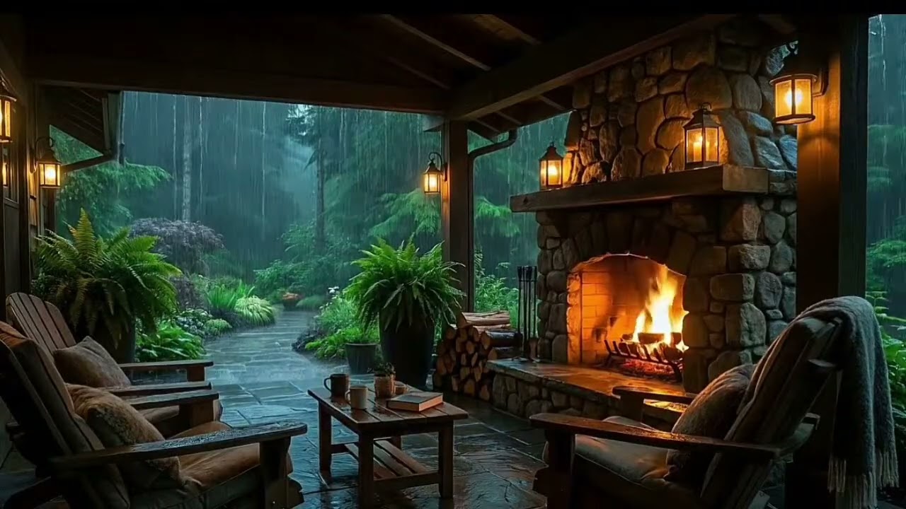 Rain Sounds For Sleeping - 99% Instantly Fall Asleep With Rain And Thunder Sound At Night, ASMR