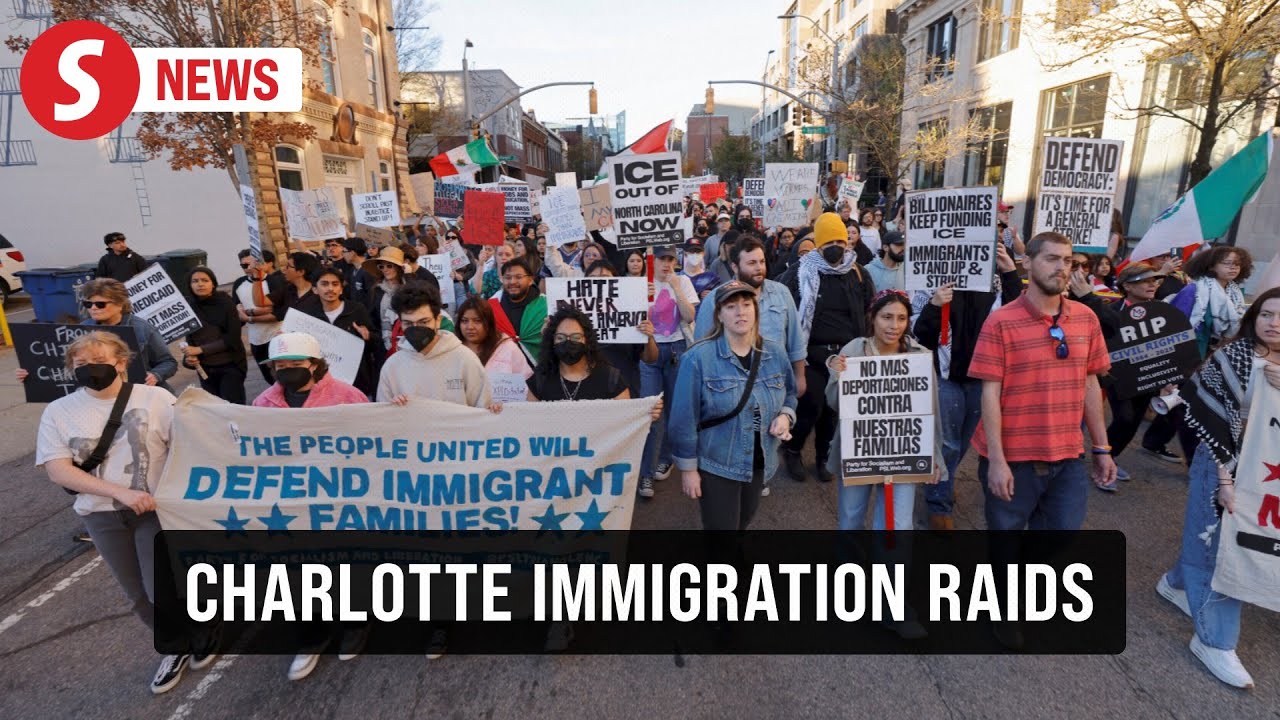 Charlotte immigration raids spark protests after 81 arrested