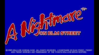 A Nightmare on Elm Street [PC DOS, 1989] longplay (complete)