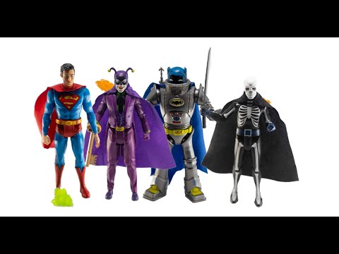 #Mcfarlanetoys #dccomics batman1966 Superman joker robot batman lord death man #玩具開箱