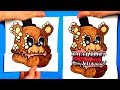 CREATE YOUR FNAF ANIMATRONICS - 10 COOL Five Nights at Freddy's DIY IDEA - CHALLENGE | You cant hide