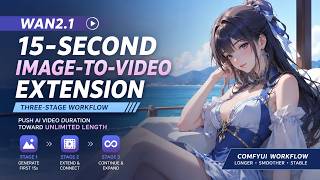 Wan2.1 15s Image-to-Video Extension: Three-Stage Workflow for Longer AI Videos