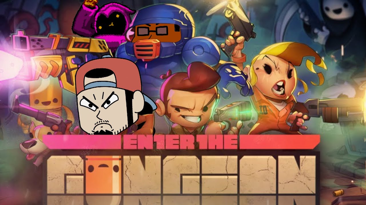 thk, and, jay, play, jk, enter, the, gungeon, co-op.