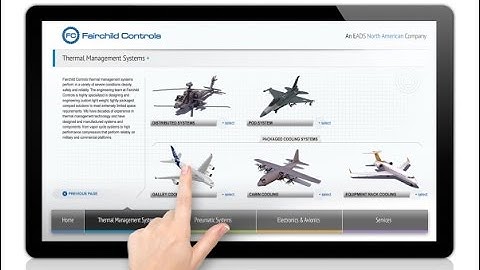 Fairchild Controls Touchscreen: 3D Rendering & Animation, Video Production, Web Design & Development